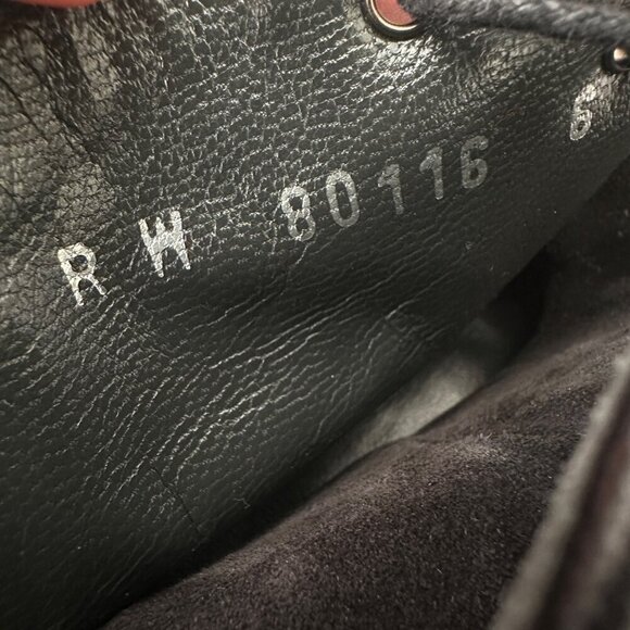 Stuart Weitzman Women's Black Suede Lace-Up Heeled Bootie, Size 6 - Picture 11 of 11